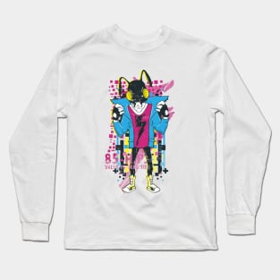 the pixel fly Long Sleeve T-Shirt